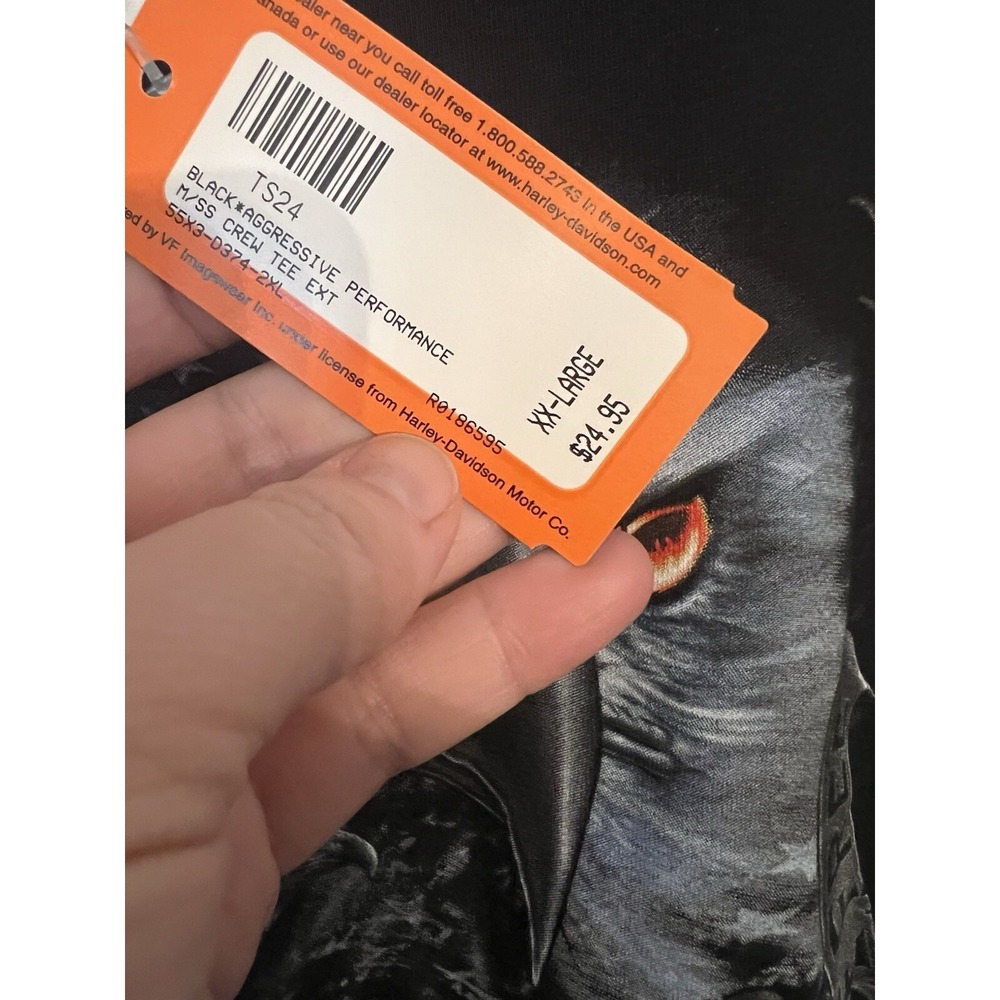 New With Tags Harley Davidson Motorcycles Ride Free Vintage Daytona Florida‎ XXL - Picture 6 of 6